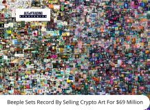 Beeple sets record by selling Crypto Art for $69m