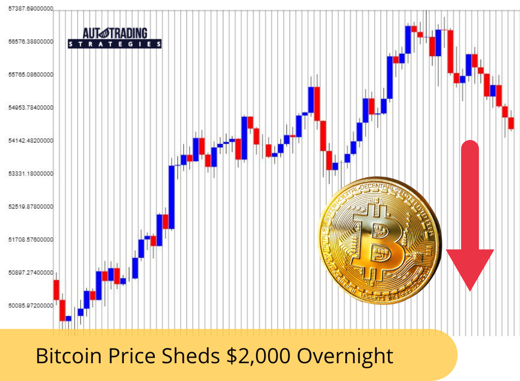 Bitcoin Price Sheds $2,000 Overnight