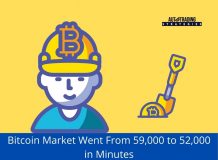 Bitcoin Market Went From 59,000 to 52,000 in Minutes